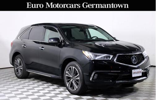 Majestic Black Pearl 2020 Acura MDX 3.5L w/Technology Package