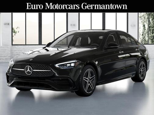 Black 2026 Mercedes-Benz C-Class C 300 4MATIC