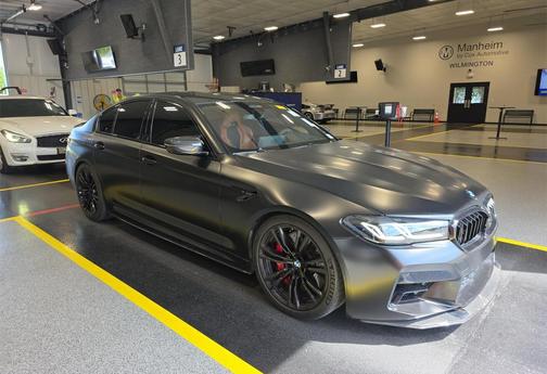 Alpine White 2021 BMW M5 Base