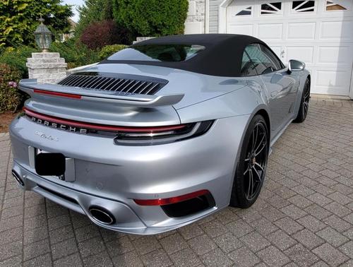 Silver 2022 Porsche 911 Turbo S