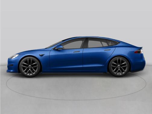 White 2021 Tesla Model S Plaid
