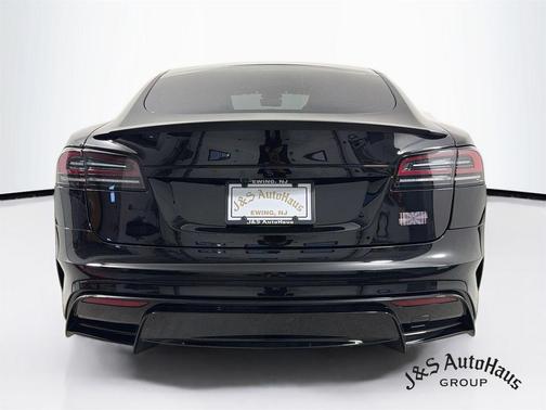 Black 2026 Tesla Model S Plaid