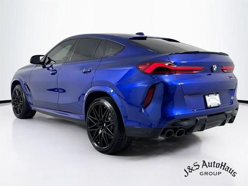Blue 2024 BMW X6 M Base