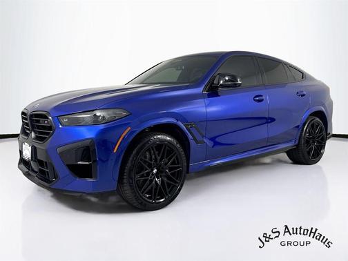 Blue 2024 BMW X6 M Base