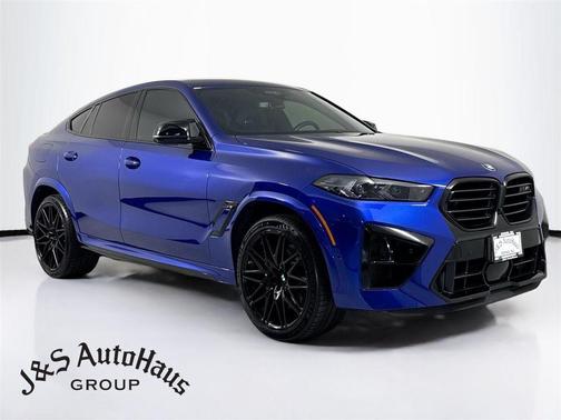 Blue 2024 BMW X6 M Base