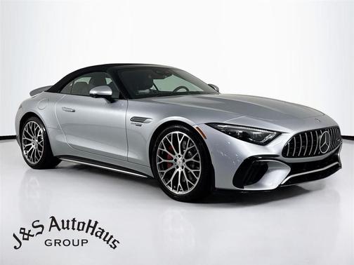 Silver 2022 Mercedes-Benz AMG SL 55 Base