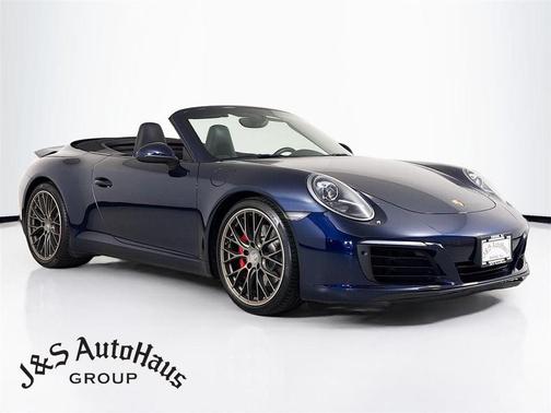 Blue 2017 Porsche 911 Carrera S
