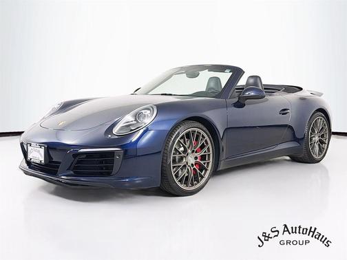 Blue 2017 Porsche 911 Carrera S