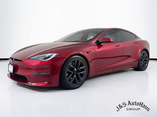 Red Multi 2023 Tesla Model S Standard Range