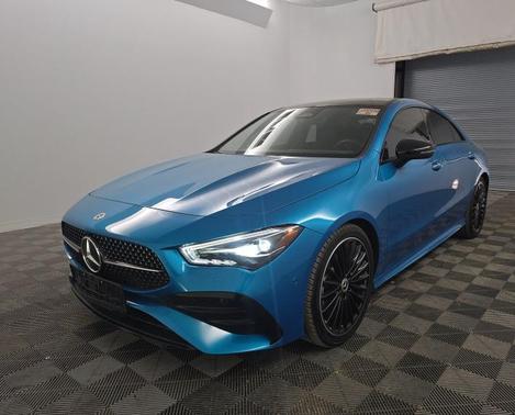 Blue 2025 Mercedes-Benz CLA 250 Base 4MATIC