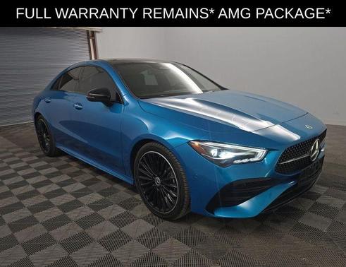 Blue 2025 Mercedes-Benz CLA 250 Base 4MATIC