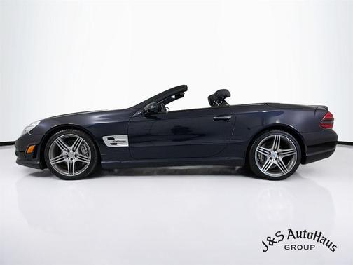Black 2009 Mercedes-Benz SL-Class SL 63 AMG