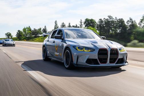 Brooklyn Gray Metallic 2024 BMW M3 CS