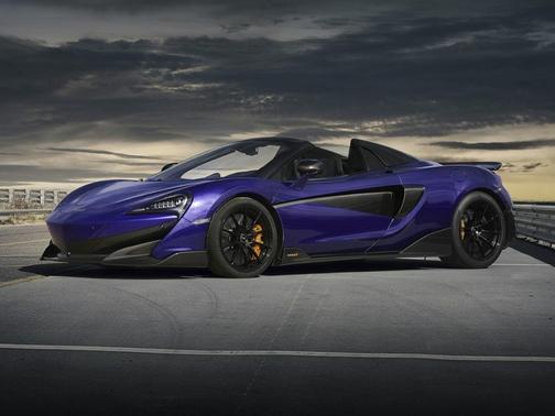 Purple 2020 McLaren 600LT Spider