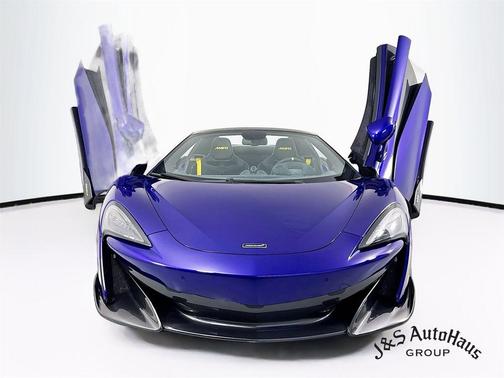 Purple 2020 McLaren 600LT Spider