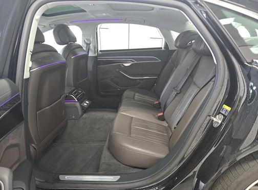 Mythos Black Metallic 2023 Audi A8 L 55