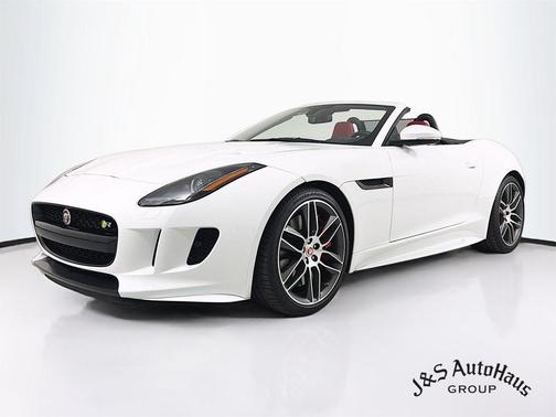 Polaris White 2016 Jaguar F-TYPE R