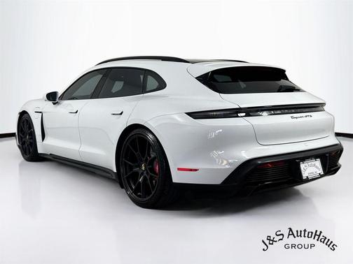 White 2022 Porsche Taycan GTS