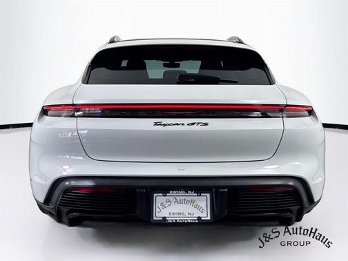 White 2022 Porsche Taycan GTS