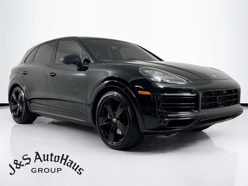 Black 2023 Porsche Cayenne GTS