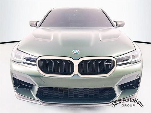 Frozen Deep Green Metallic 2022 BMW M5 CS