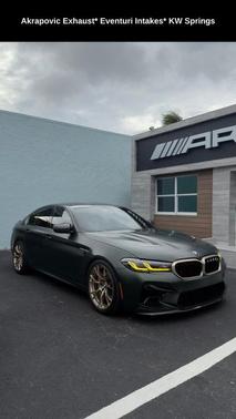 Frozen Deep Green Metallic 2022 BMW M5 CS