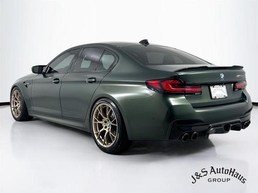 Frozen Deep Green Metallic 2022 BMW M5 CS