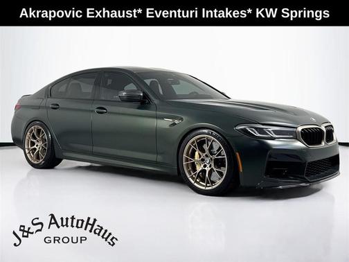 Frozen Deep Green Metallic 2022 BMW M5 CS