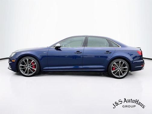 Navarra Blue Metallic 2018 Audi S4 3.0T Prestige
