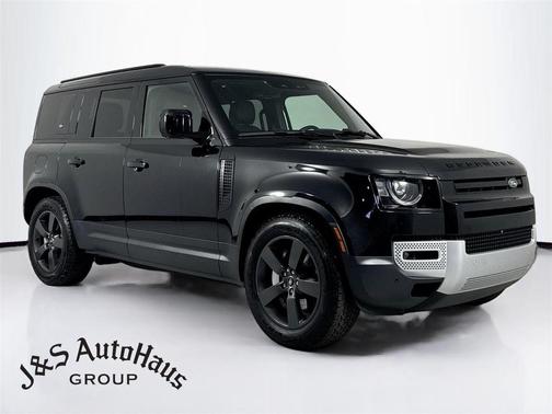 Santorini Black 2023 Land Rover Defender 110 SE