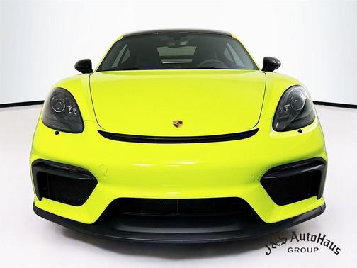 Yellow 2018 Porsche 718 Cayman GTS