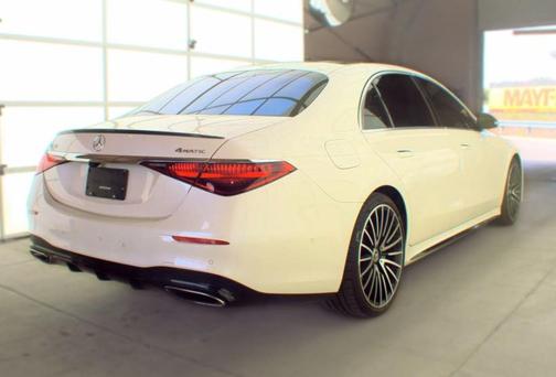 White 2022 Mercedes-Benz S-Class S 580 4MATIC