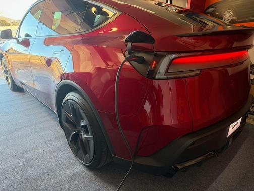 Red 2026 Tesla Model Y Performance
