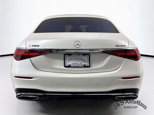 White 2022 Mercedes-Benz S-Class S 580 4MATIC