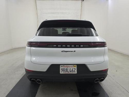 White 2025 Porsche Cayenne S