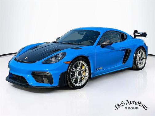 Blue 2024 Porsche 718 Cayman GT4 RS