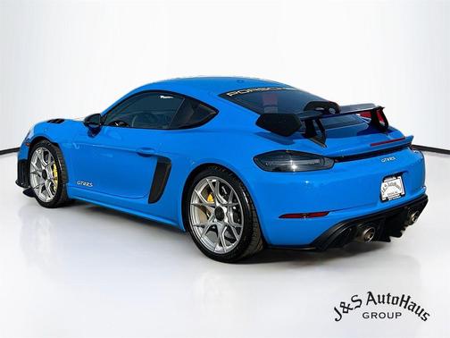 Blue 2024 Porsche 718 Cayman GT4 RS