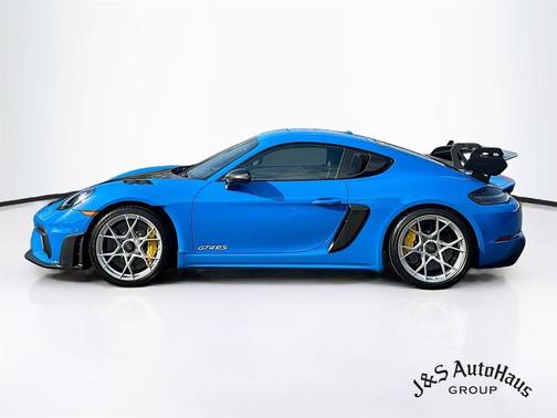 Blue 2024 Porsche 718 Cayman GT4 RS