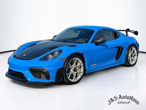 Blue 2024 Porsche 718 Cayman GT4 RS