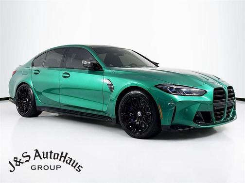 Isle of Man Green Metallic 2023 BMW M3 Competition xDrive