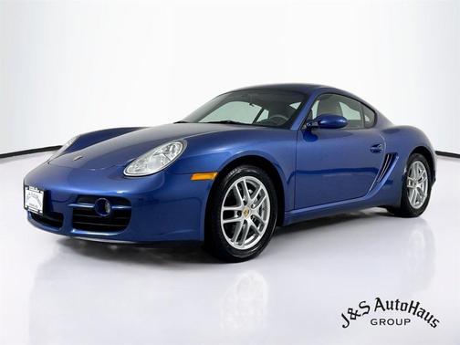 Blue 2008 Porsche Cayman