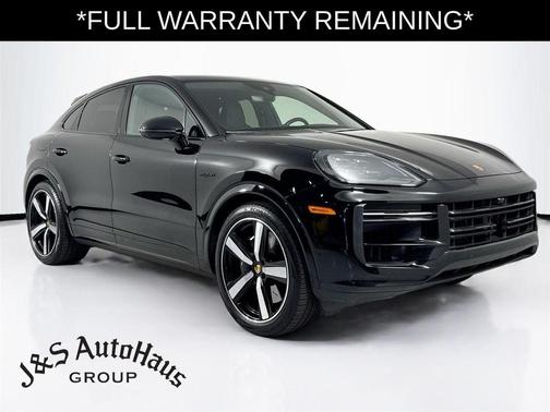 Black 2024 Porsche Cayenne Turbo