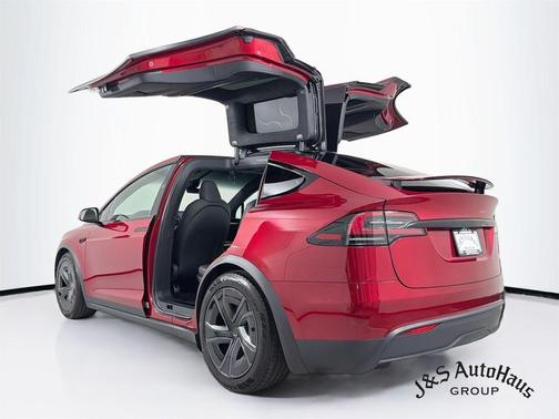 Red 2026 Tesla Model X Base