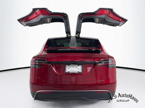 Red 2026 Tesla Model X Base