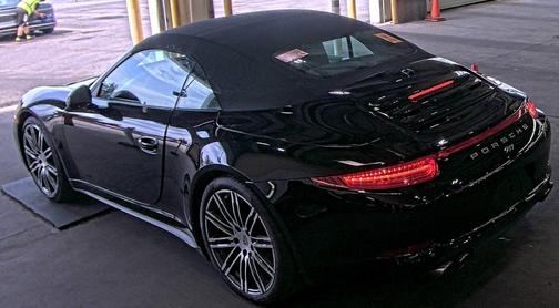 Black 2016 Porsche 911 Carrera 4