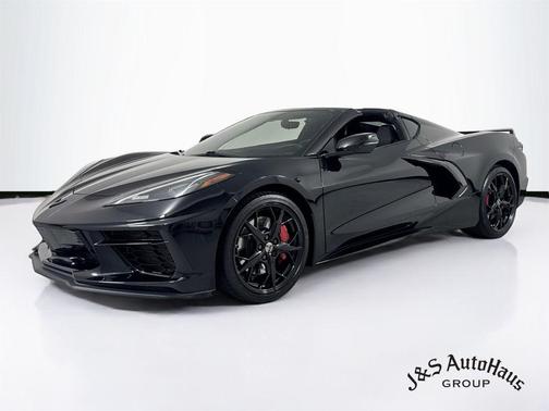 Black 2021 Chevrolet Corvette Stingray w/3LT