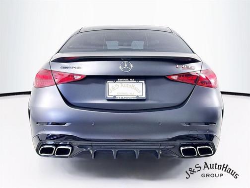 Gray 2025 Mercedes-Benz AMG C 63 S E Performance