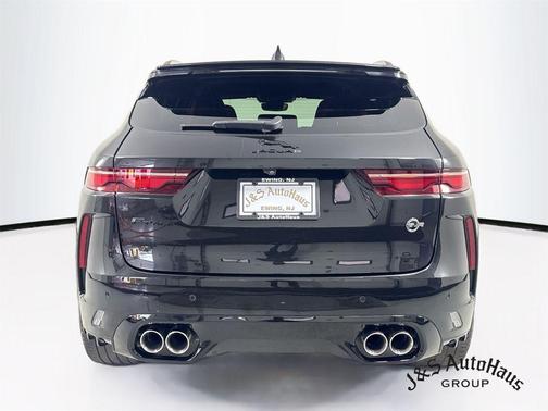 Santorini Black 2022 Jaguar F-PACE SVR
