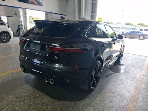 Santorini Black 2022 Jaguar F-PACE SVR