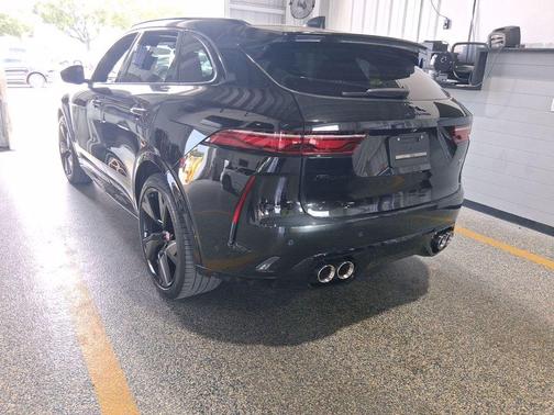 Santorini Black 2022 Jaguar F-PACE SVR